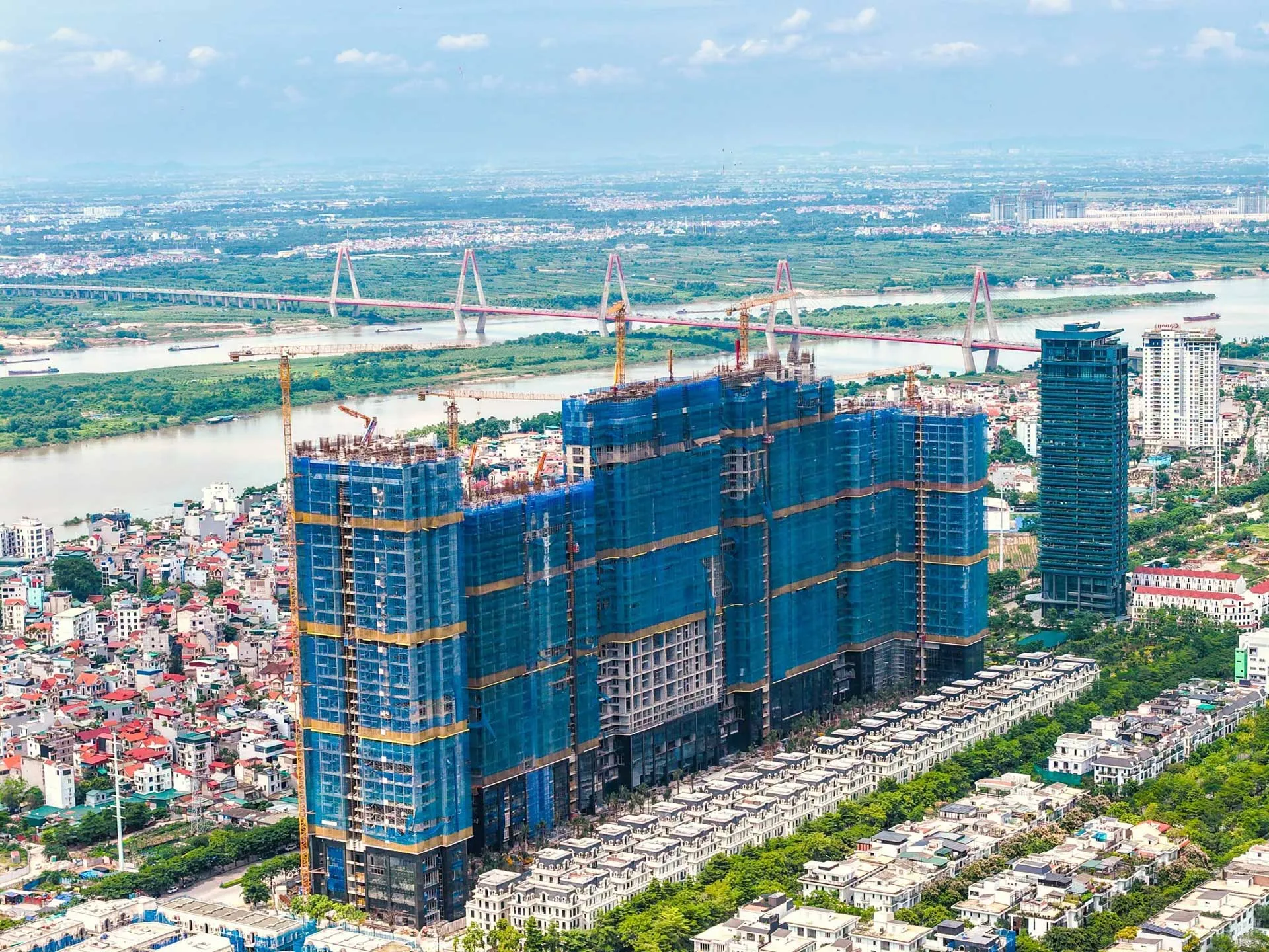 Site photograph of Noble Crystal Tay Ho, Ciputra, Tay Ho, Hanoi
